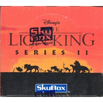 Lion King Series 2 Hobby Box (1994 Skybox)