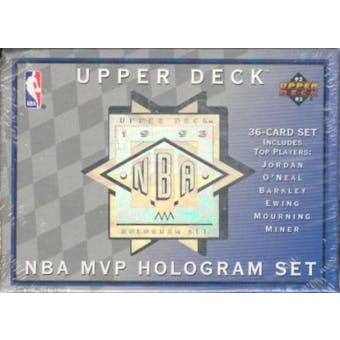 1992/93 Upper Deck MVP Basketball Hologram Set