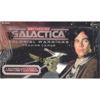 Battlestar Galactica Colonial Warriors Trading Cards Box (Rittenhouse 2006)