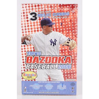 2006 Topps Bazooka Baseball Hobby Box