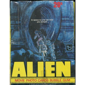 Alien the Movie Wax Box (1979 Topps)