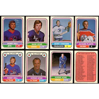 1975/76 O-Pee-Chee WHA Hockey Complete Set (NM-MT)