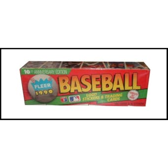 1990 Fleer Baseball Factory Set (colorful)