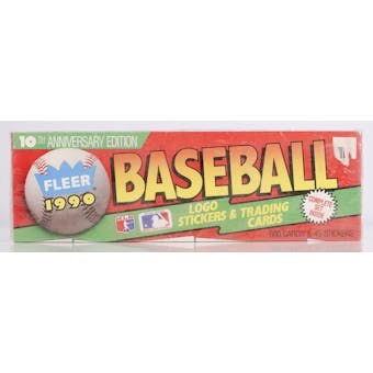 1990 Fleer Baseball Factory Set (colorful)