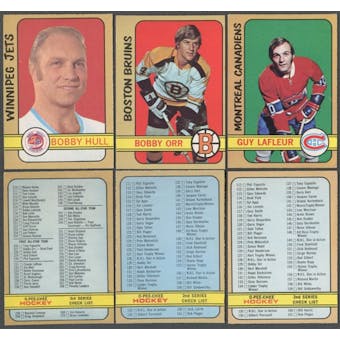 1972/73 O-Pee-Chee Hockey Complete Set (NM-MT)
