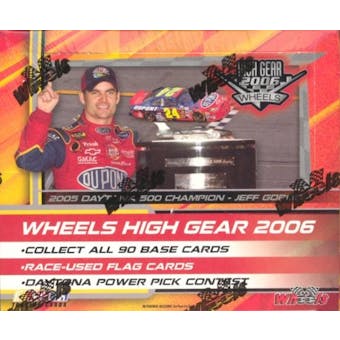 2006 Press Pass Wheels High Gear Racing Hobby Box