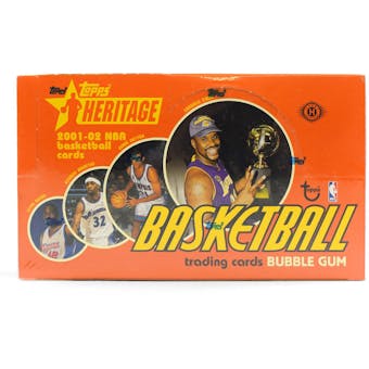 2001/02 Topps Heritage Basketball Hobby Box
