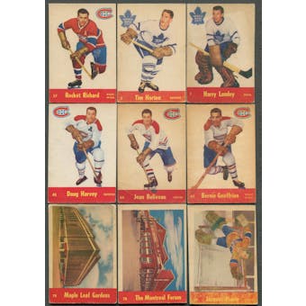 1955/56 Parkhurst Hockey Complete Set (POOR)