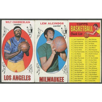 1969/70 Topps Basketball Complete Set (VG-EX)