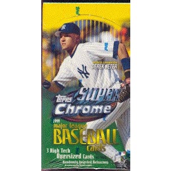 1999 Topps Superchrome Baseball Hobby Box