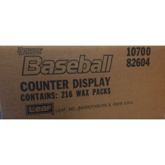 1989 Donruss Baseball Counter Display Case