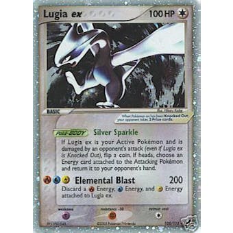 Pokemon Unseen Forces Single Lugia Ex 105/115 - SLIGHT PLAY (SP)