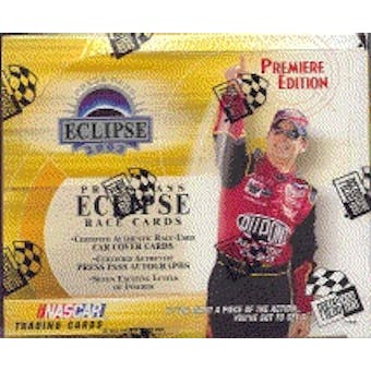 2002 Press Pass Eclipse Racing Hobby Box