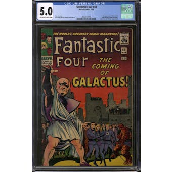 Fantastic Four #48 CGC 5.0 (OW-W) *3692141013*
