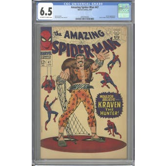 Amazing Spider-Man #47 CGC 6.5 (OW-W) *3695500002*