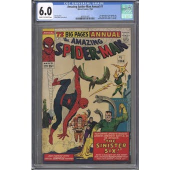 Amazing Spider-Man Annual #1 CGC 6.0 (C-OW) *3695501001*