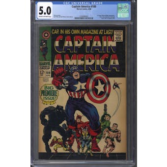 Captain America #100 CGC 5.0 (C-OW) *3700090002*