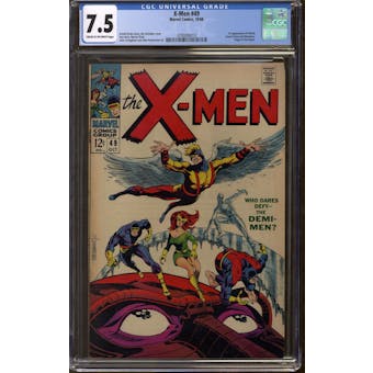 X-Men #49 CGC 7.5 (C-OW) *3700093010* - (Hit Parade Inventory)