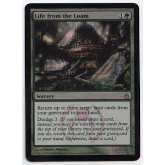 Magic the Gathering Ravnica Single Life from the Loam FOIL - MODERATE PLAY (MP)