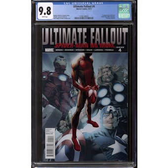 Ultimate Fallout #4 CGC 9.8 (W) *3706148002*