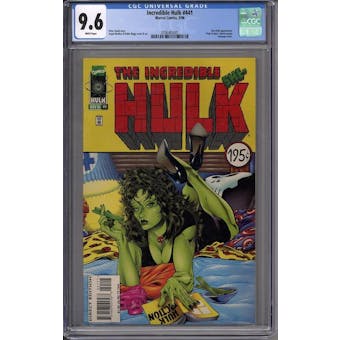 Incredible Hulk #441 CGC 9.6 (W) *3706483001*