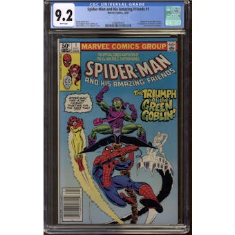 Spider-Man and His Amazing Friends #1 CGC 9.2 (W) *3706491010*