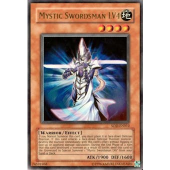 Yu-Gi-Oh Soul of the Duelist Single Mystic Swordsman LV4 Ultra Rare (012)