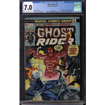 Ghost Rider #2 CGC 7.0 (OW-W) *3709611003*