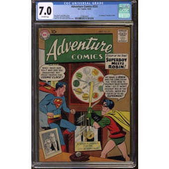 Adventure Comics #253 CGC 7.0 (OW) *3709824001*