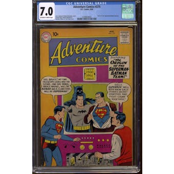 Adventure Comics #275 CGC 7.0 (OW-W) *3709824003*