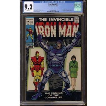 Iron Man #12 CGC 9.2 (W) *3709824009*