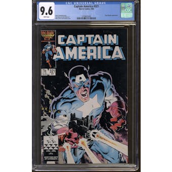 Captain America #321 CGC 9.6 (W) *3709825009*