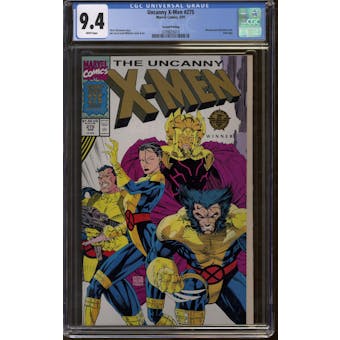 Uncanny X-Men #275 CGC 9.4 (W) Second Printing *3709825014*