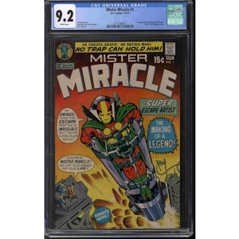 Mister Miracle #1 CGC 9.2 (W) *3711298013*