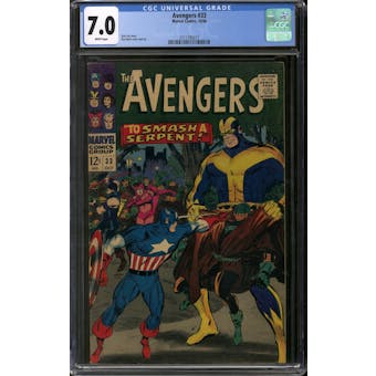 Avengers #33 CGC 7.0 (W) *3711795017*