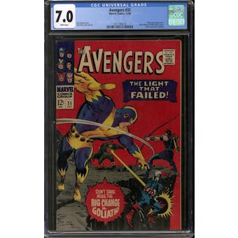 Avengers #35 CGC 7.0 (W) *3711795019*