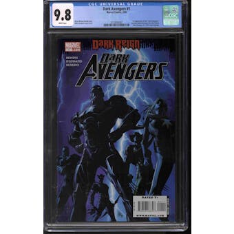 Dark Avengers #1 CGC (W) 9.8 *3712003007*