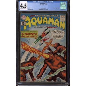 Aquaman #1 CGC 4.5 (OW-W) *3718715002*