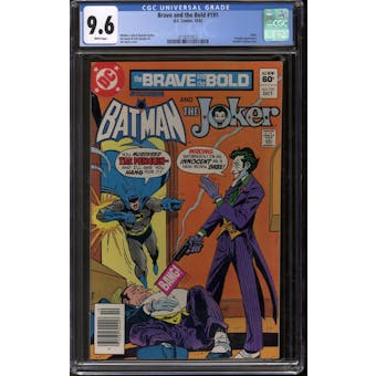Brave and the Bold #191 CGC 9.6 (W) *3718717013*