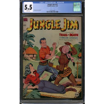 Jungle Jim #15 CGC 5.5 (W) *3719714007*
