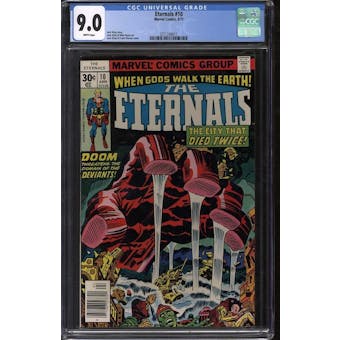 Eternals #10 CGC 9.0 (W) *3721249011*