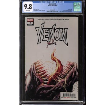 Venom #3 CGC 9.8 SS Donny Cates & Ryan Stegman *3761455001* SIG - (Hit Parade Inventory)