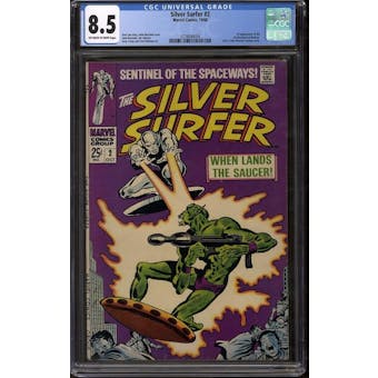 Silver Surfer #2 CGC 8.5 (OW-W) *3724048004*