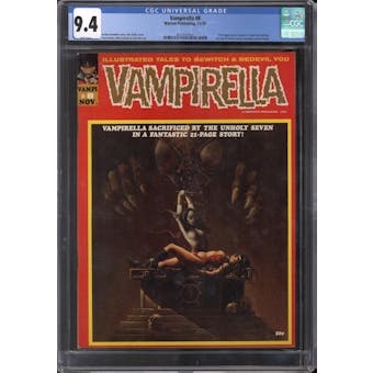 Vampirella #8 CGC 9.4 (W) *3727177016*