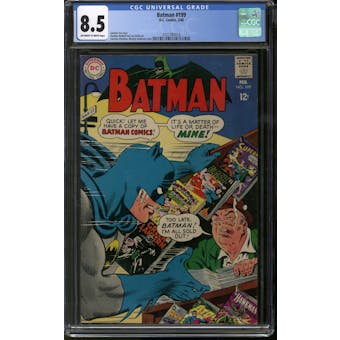 Batman #199 CGC 8.5 (OW-W) *3727787010*