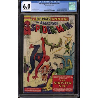 Amazing Spider-Man Annual #1 CGC 6.0 (OW-W) *3727792001*