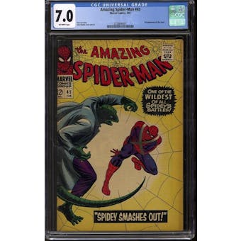 Amazing Spider-Man #45 CGC 7.0 (OW) *3728640001*