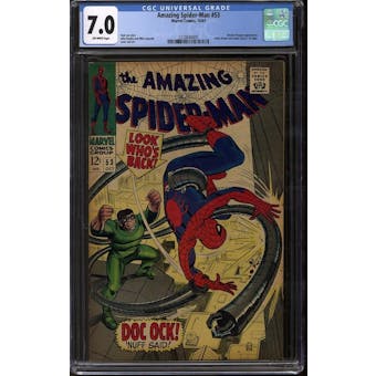 Amazing Spider-Man #53 CGC 7.0 (OW) *3728640005*