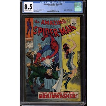 Amazing Spider-Man #59 CGC 8.5 (OW-W) *3728640010*