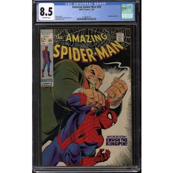 Amazing Spider-Man #69 CGC 8.5 (OW) *3728640016*